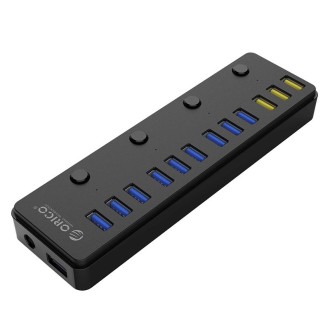 ORICO P12-U3 Desktop Multi-function 12 Ports USB 3.0 HUB with 1m USB Cable & LED Indicator