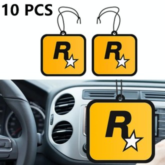 10 PCS Car Perfume Pendant Fragrance Decoration(R Star)