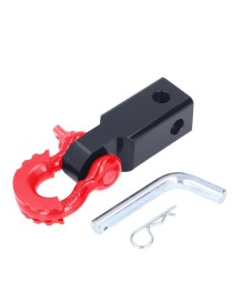 Solid Trailer Arm Off-Road Vehicle Rear Bumper Modified Traction Connector, Color: Red