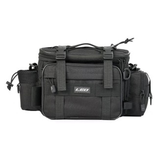 LEO 27852 Multifunctional Luya Bag Fishing Gear Shoulder Bag Outdoor Photography Bag(Black)