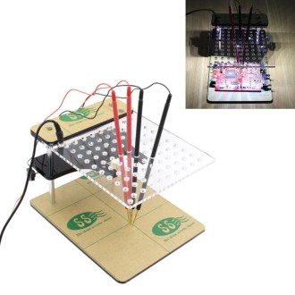 Car LED BDM Frame Holder BDM ECU Brush Test Stand with 4 Probe Pens