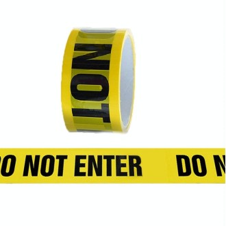 3 PCS Floor Warning Social Distance Tape Waterproof & Wear-Resistant Marking Warning Tape(Do Not Enter)