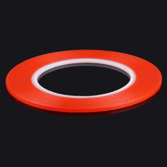 3mm Width Double Sided Adhesive Sticker Tape for iPhone / Samsung / HTC Mobile Phone Touch Panel Repair,  Length: 25m (Red)