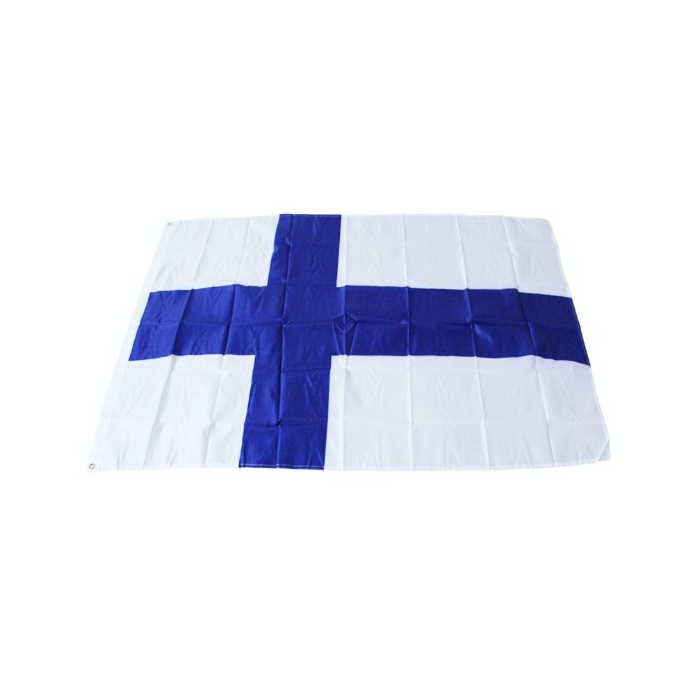 90 x 150cm Finnish Flag No. 4 Polyester Flag