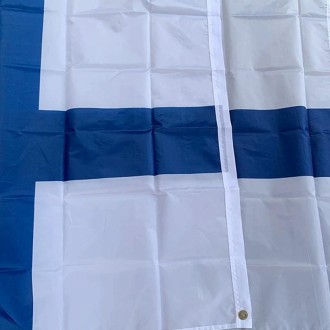 90 x 150cm Finnish Flag No. 4 Polyester Flag