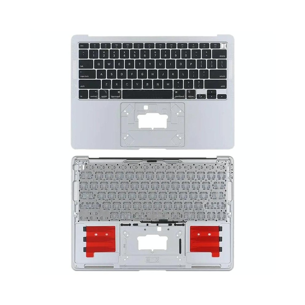 For Macbook Air 13 A2179 2020 C-side Cover + US Edition Key Board (Silver)