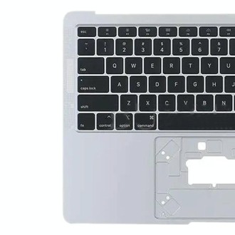 For Macbook Air 13 A2179 2020 C-side Cover + US Edition Key Board (Silver)