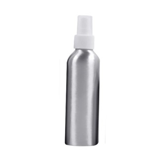 5 PCS Refillable Glass Fine Mist Atomizers Aluminum Bottle, 150ml(White)