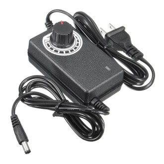 12V Adjustable Power Supply Adapter AC DC 3V - 12V 2A 24W Universal Charger Voltage Regulator Driver US Plug