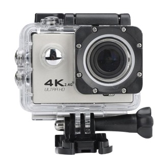 WIFI Waterproof Action Camera Cycling 4K camera Ultra Diving  60PFS kamera Helmet bicycle Cam underwater Sports 1080P Camera(Sil