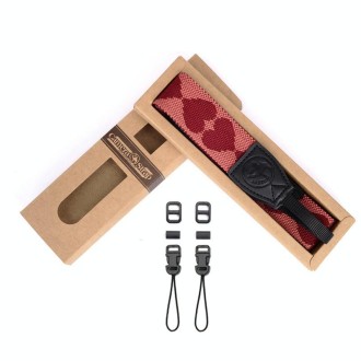 Embroidered Heart Pattern SLR Camera Strap Mirrorless Camera Love Lanyard(Classic 08-B-Transfer)