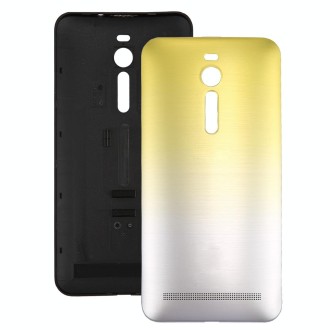 for Asus Zenfone 2 / ZE551ML Original Gradient Back Battery Cover(Yellow)