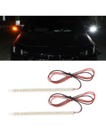 Car Rearview Mirror Decoration LED Streamer Turn Signal, Length： 19cm A Pair