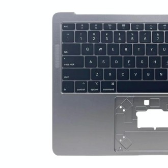 For Macbook Air 13 2020 M1 A2337 EMC3598 C-side Cover + US Edition Key Board (Grey)