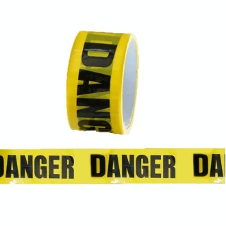 3 PCS Floor Warning Social Distance Tape Waterproof & Wear-Resistant Marking Warning Tape(Danger)