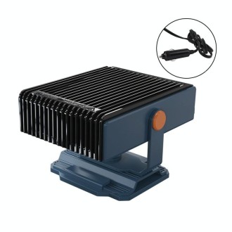 12V Car-mounted High-power Heater Winter Defog Heater(Navy Blue)