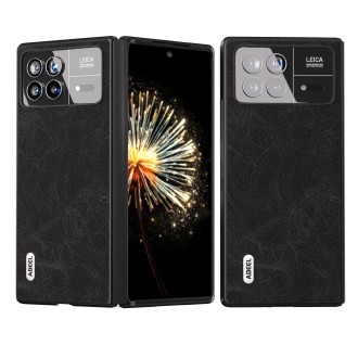 For Xiaomi Mix Fold 3 ABEEL Dream Litchi Texture PU Phone Case(Black)