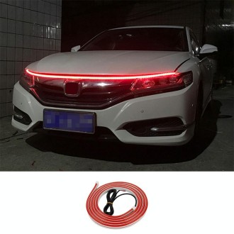 2m Car Daytime Running Super Bright Decorative LED Atmosphere Light (Red Light)