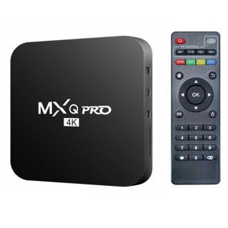 MXQ Pro 4K TV Box Rockchip RK3228A Quad Core CPU Android 7.1, 1GB+8GB wtih Remote Control, EU Plug