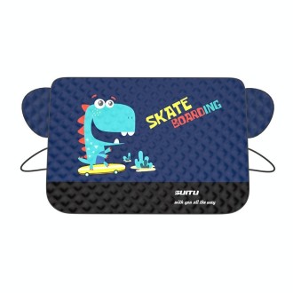 SUITU ST-3950 Automobile Thickening Sun Shield Car Snow Block Coat, Style: Dinosaur