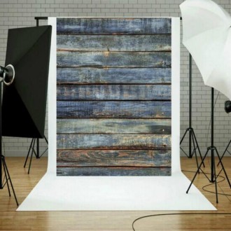 Photo Studio Prop Wood Grain Background Cloth, Size:1.5m x 2.1m(325)