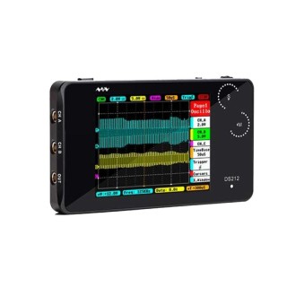 MINIWARE Dual Channel Mini Portable Handheld Digital Storage Oscilloscope, Model: DS212