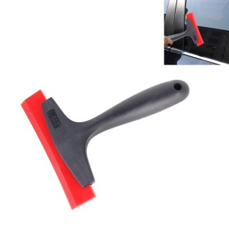 For Short Handle Tendon Scraper Car Film Tools Wiper Plate Glass Cleaning Tool(Black)