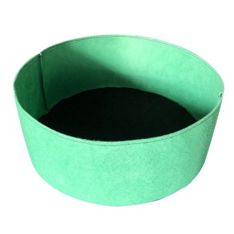 90x30cm 190L Felt Planting Barrel Indoor Outer Round Plant Bag Non-Woven Seedling Bag(Grass Green)