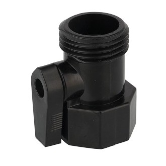 Garden Single-way ABS Handle Ball Valve Garden Hose Connector(European Thread)