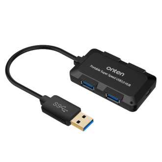 Onten 8102B USB 3.0 to USB 3.0 x 4 Adapter