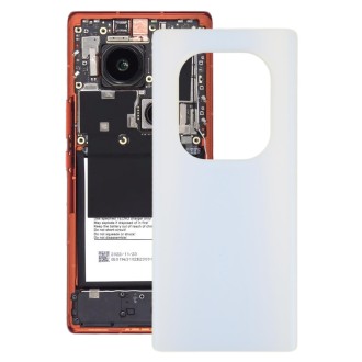 For Tecno Phantom X2 AD8 Original Battery Back Cover(White)