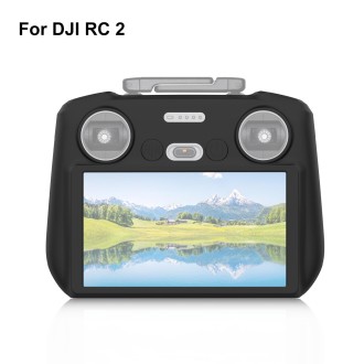 For DJI Mini 4 Pro / Air 3 Remote Control / DJI RC 2 with Screen PULUZ Silicone Protective Case (Black)