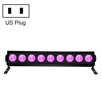 UV Purple Light Strip Lamp Christmas Decoration Reflection LED Stage Atmosphere Light, Style: Always Bright Type (US Plug)