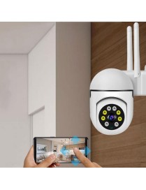 0.3MP WiFi Network HD Monitoring Camera Intelligent Household HD Night Vision Monitoring