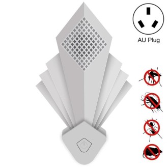 Ry001 Ultrasonic Electronic Mosquito Repellent Night Light, Plug Specifications: AU Plug(White)