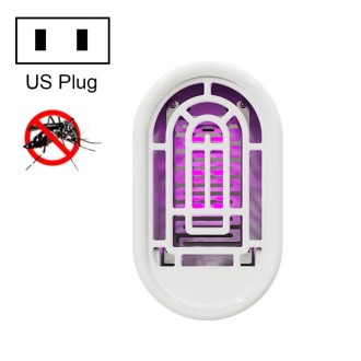 906 Portable Electric Shock Photocatalyst Mosquito Killer Lamp, Plug Specifications: US Plug(Icon White)