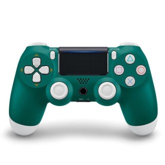 For PS4 Wireless Bluetooth Game Controller Gamepad with Light, US Version(Green)