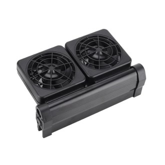 Fish Tank Cooling Fan Cooling Silent Aquarium Fan, Specification: 2 Head UK Plug