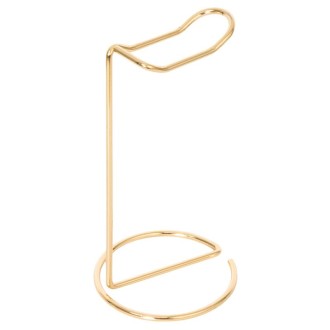 Metal Earphone Holder Desktop Earphone Hanging Rack Storage Display Stand(Golden)