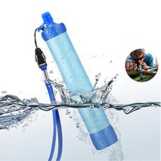 Outdoor Camping Water Purifier Set Dual Filter Camping Adventure Water Filter