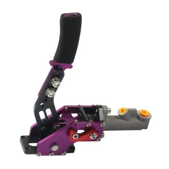 Car Modification Aluminum Alloy Drift Competition Hydraulic Handbrake(Purple)