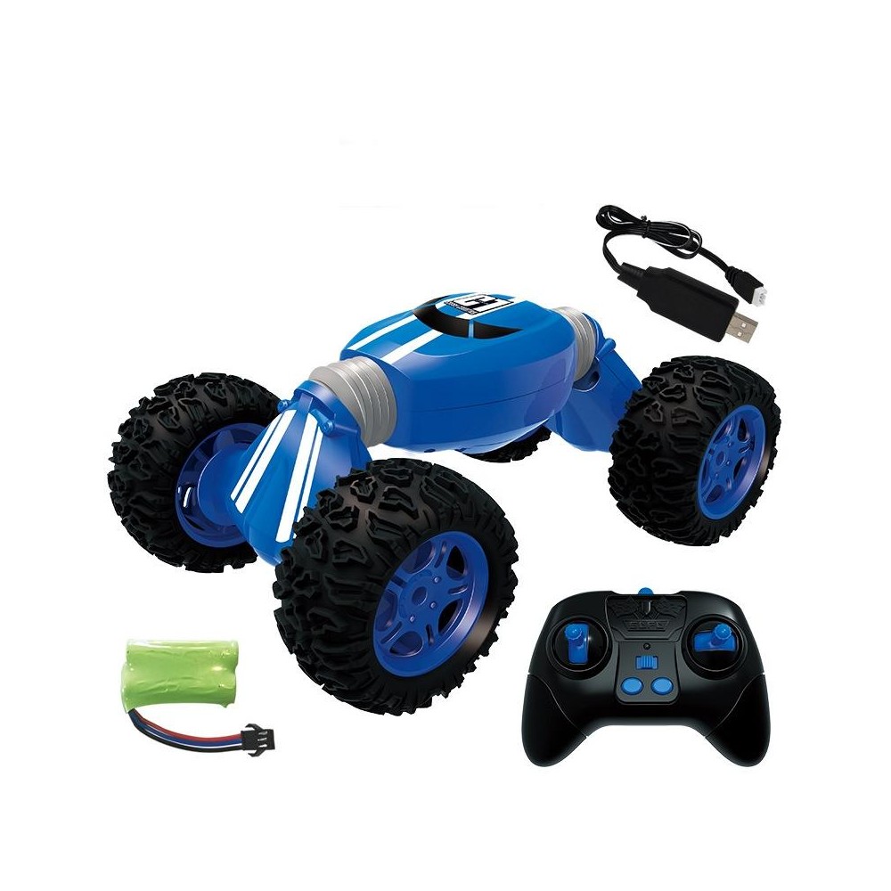 CV8818 Four-wheel Drive Climbing Car Model 2.4G Remote Control Off-road Deformation Car(Blue)