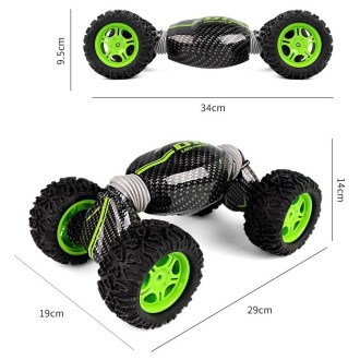 CV8818 Four-wheel Drive Climbing Car Model 2.4G Remote Control Off-road Deformation Car(Blue)