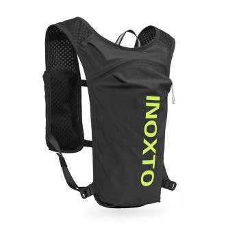 INOXTO 591 5L Multifunctional Marathon Outdoor Chest Hydration Backpack(Black and Fluorescent Green)