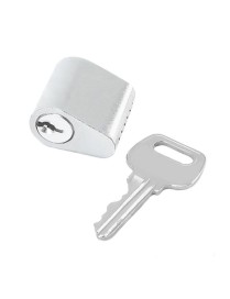 Fire Door Lock Cylinder Door Latch Fittings With Key, Model: Aluminum Core Interlocking+1 Key