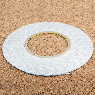 3mm 3M Double Sided Adhesive Sticker Tape for iPhone / Samsung / HTC Mobile Phone Touch Panel Repair, Length: 50m(White)