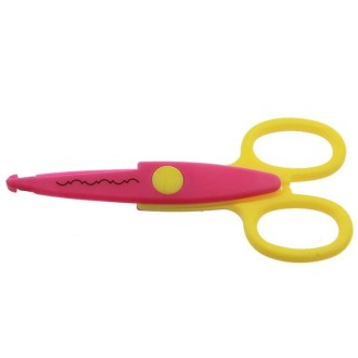 5 Inch Children Safety Lace Scissors Kindergarten Fun Scissors DIY Photo Album Cutter, Model: Mail Paper