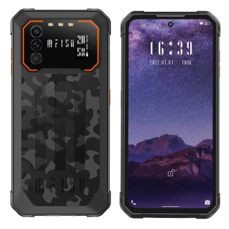 [HK Warehouse] IIIF150 B1 Rugged Phone, 6GB+64GB, IP68/IP69K Waterproof Dustproof Shockproof, Dual Back Cameras, Side Fingerprin