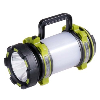 KINSACH Portable LED Searchlight Outdoor Rechargeable Multi-function Flashlight Camping Light(Green)