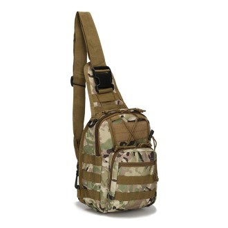 Outdoor Multipurpose Unisex 600D Backpack Camping Hiking Hunting Camouflage Backpack Bag, Size: 30*22*5.0cm